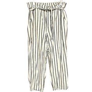 American Eagle Outfitters Striped Pants - Black and White